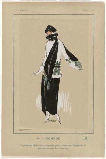 Très Parisien, February 1922: 18.- NOMAD