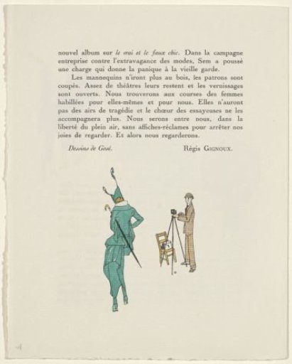 Gazette du Bon Ton, 1914 - No. 6, p. 196: At the Races