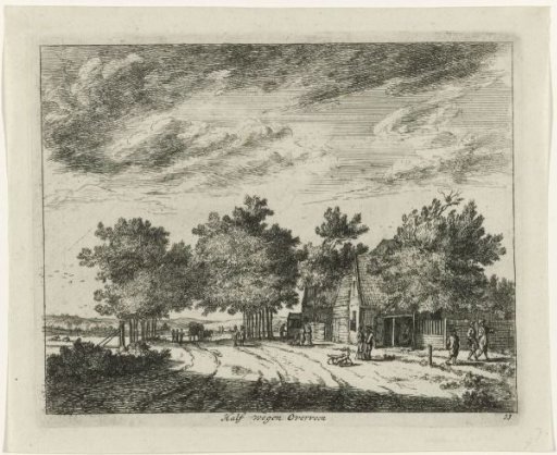 Landscape halfway between Overveen