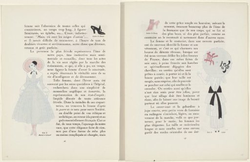 Gazette du Bon Ton, 1915 - No. 8-9, p. 16: Simple Headpieces