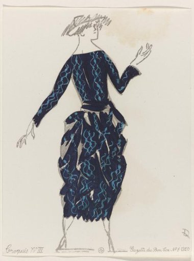 Gazette du Bon Ton, 1920 - No. 1: Sketch No. III