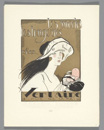 Gazette du Bon Ton, 1920 - No. 7, p. LIII: Les modes, les lingeries chez Verlaine