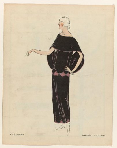 Gazette du Bon Ton, 1922 - No. 8: Sketch No. II