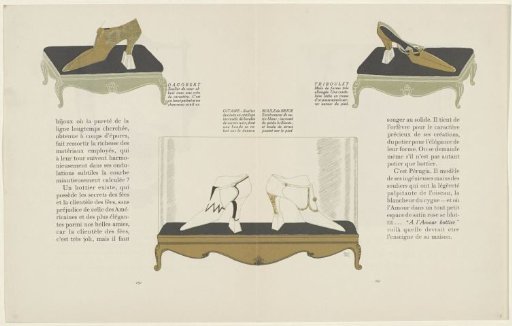 Gazette du Bon Ton. Art – Modes & Frivolités: Layout