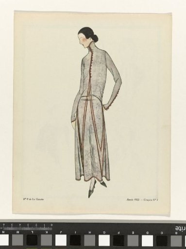 Gazette du Bon Ton, 1922 - No. 8: Sketch No. 1