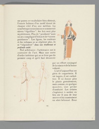 Gazette du Bon Ton, 1922 - No. 9: p. 259: the asymmetrical dresses