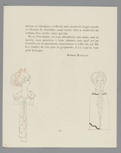 Gazette du Bon Ton, 1922 - No. 10, p. 292: Les Gorgerettes