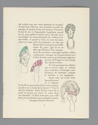 Gazette du Bon Ton, 1923, No. 2, p. 52: La Vogue de l'Écossais