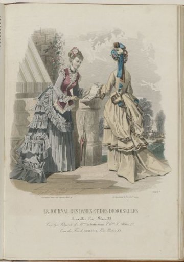 Journal des Dames et des Demoiselles, 15 November 1872, No. 1095B