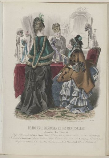 Journal des Dames et des Demoiselles, 15 November 1872, No. 1072B