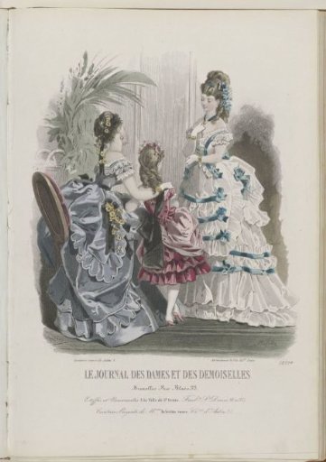 Journal des Dames et des Demoiselles, 15 November 1872, No. 1077B
