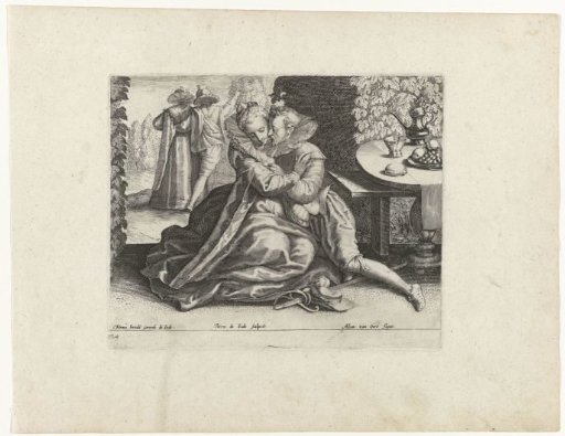 Young Lovers in a Garden