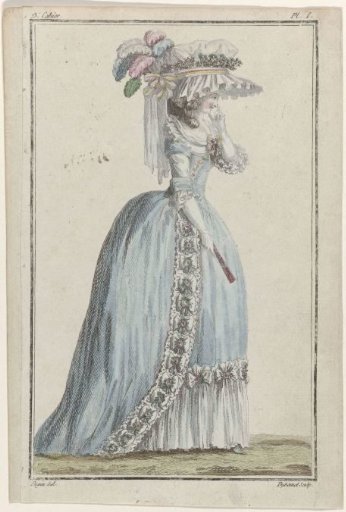 Cabinet des Modes ou les Modes Nouvelles, May 15, 1786, Pl. I