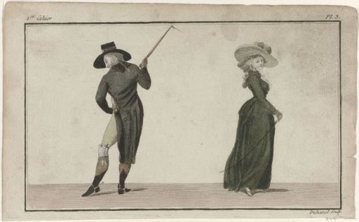 Magazine of New French and English Fashions, 20 November 1786, 2nd Year, 1st Issue, Pl. 3
