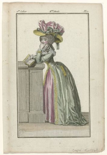 Magasin des Modes Nouvelles Françaises et Anglaises, copy after 20 November 1786, Pl. 1