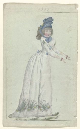 Journal de la Mode et du Goût, 20 May 1792, 9th Issue, Pl. 1