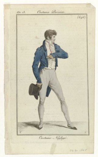 Journal des Dames et des Modes: Men's Fashion