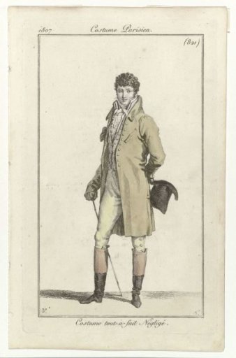Journal des Dames et des Modes: Men's Fashion