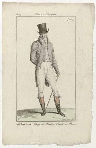 Journal des Dames et des Modes: Men's Fashion