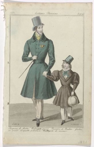 Journal des Dames et des Modes, Parisian Costumes, July 15, 1831, (2904): Felt Hat (...)