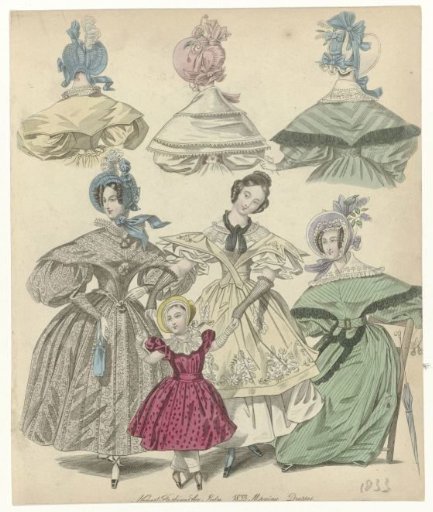 The World of Fashion, July 1833: Newest Fashions (...)
