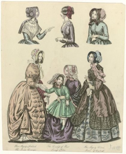 The World of Fashion, ca. 1847: Her Majesty Adelaide (...)