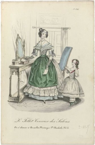 Le Follet Courrier des Salons, Brussels edition, ca. 1837, No. 186