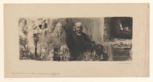 Works by Rembrandt and Dürer in Various Print Techniques