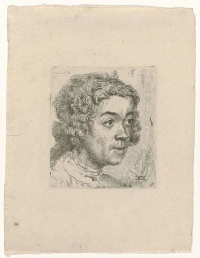 Zelfportret van Jean Etienne Liotard