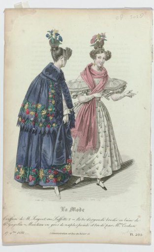 La Mode, November 17, 1832, Pl. 265: Coiffure of Mr. Sergent (...)
