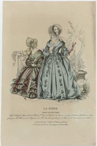 La Mode, ca. 1839: Longchamp fashions (...)