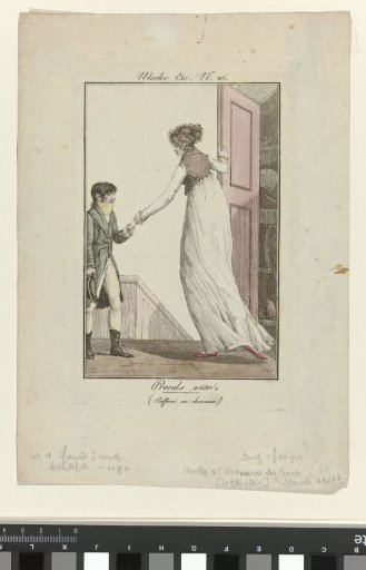 Fashions and Manners of the Day, 1799-1800, No. 24: Hurry Up; (...)