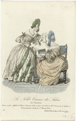 Le Follet Courrier des Salons, 1835, No. 412: The Curious Ones