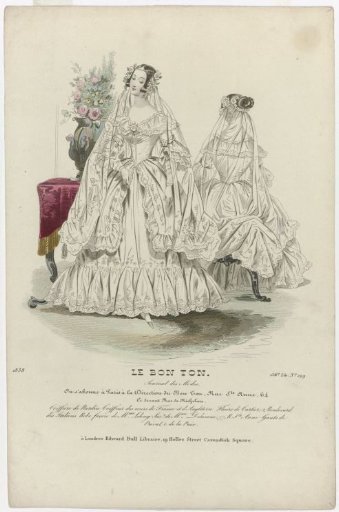 Le Bon Ton, Journal des Modes, 1838, 156th Liv. No. 299: Hairstyle of Nardin (...)