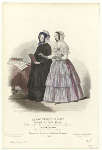 Le Moniteur de la Mode, 1844, No. 26: Edition of the Journal (...)