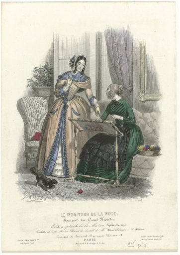 Le Moniteur de la Mode, 1845, No. 71: Special Edition by the House (...)