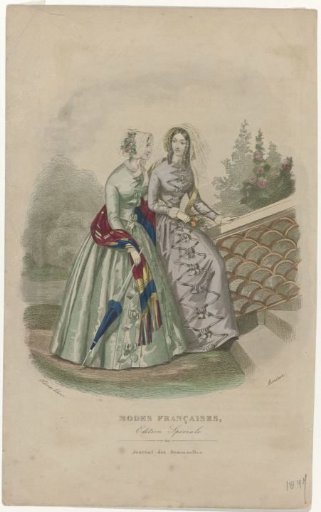 Journal des Demoiselles, 1847: French Fashions (...)
