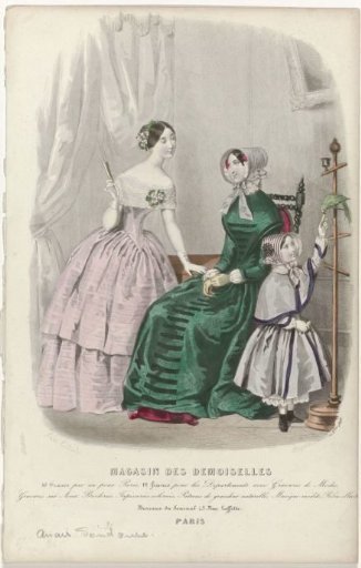 Magasin des Demoiselles, 25 October 1848