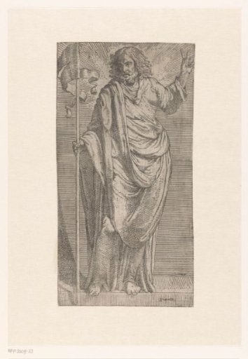 Christ with Banner