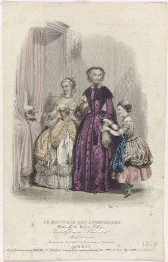 Moniteur des Dames et des Demoiselles, 1850-1851, No. 279: New Disguises...