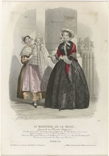 Le Moniteur de la Mode, March 1850, No. 250: Toilettes by Mon St. Laurent (...)
