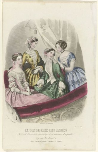 The Ladies' Advisor, January 1852: Journal of Economy (...)