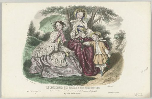 The Ladies' and Misses' Advisor, June 1852: Journal of Economy (...)