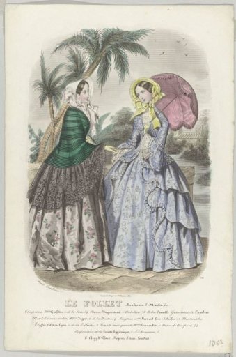 The Follet, 1852, No. 1743: Hats by Mlle Grafetor (...)