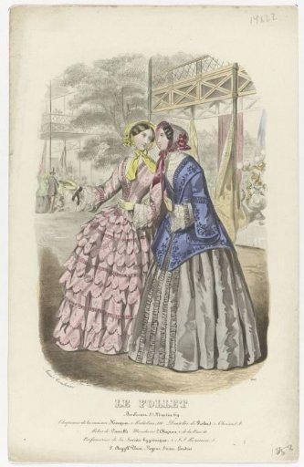The Follet, 1852, No. 1687: Hats by the house (...)