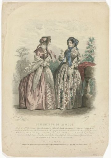 The Fashion Monitor, 1853, No. 364: Fashions of Mme Plé Horain (...)