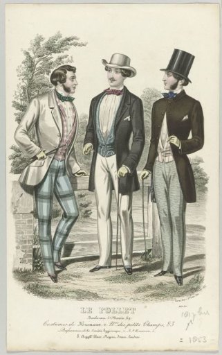 Le Follet, 1853, No. 1817 bis: Costumes by Humann (...)