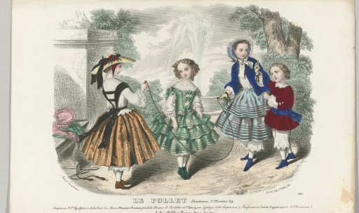 Le Follet, 1853, No. 1836: Hats by Mlle Grafetor (...)