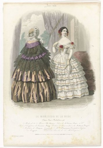 The Fashion Monitor, June 1854, No. 399: Fashions from the House of Plé Horain