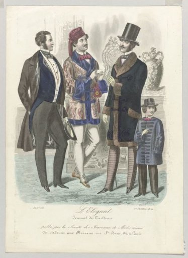 The Elegant, Journal of Tailors, 1 October 1854, 229th issue